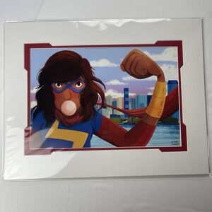 Ms Marvel Kamala Khan Disney Print‎ By Nidhi Chanani